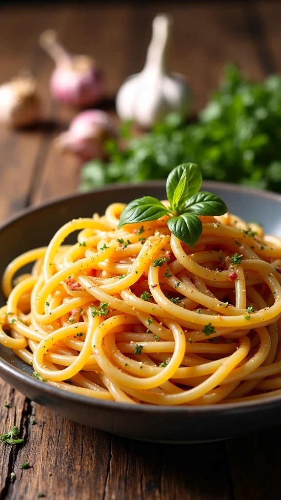 Espaguete ao Alho e Óleo Clássico