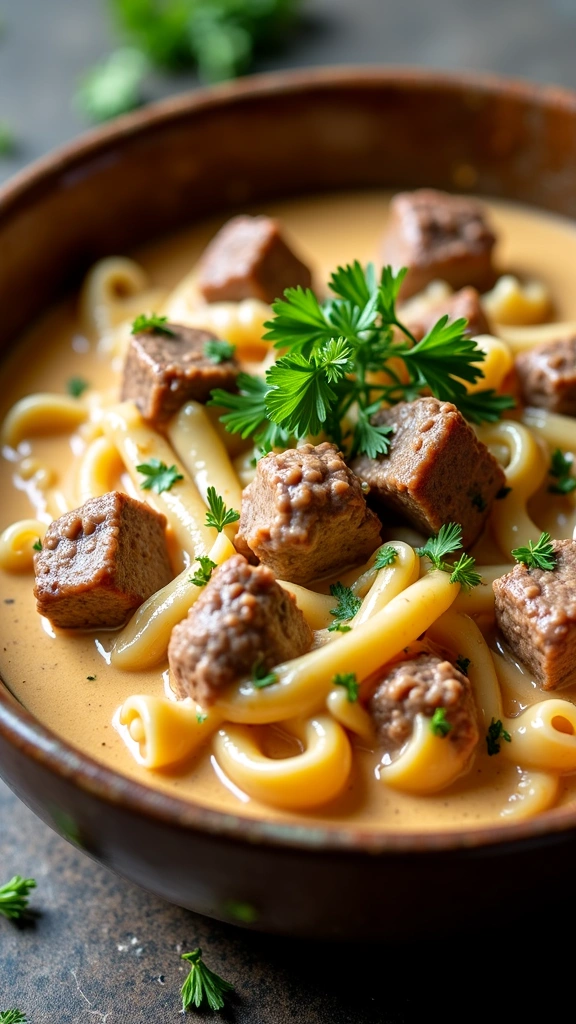 Estrogonofe de Carne Para a Família