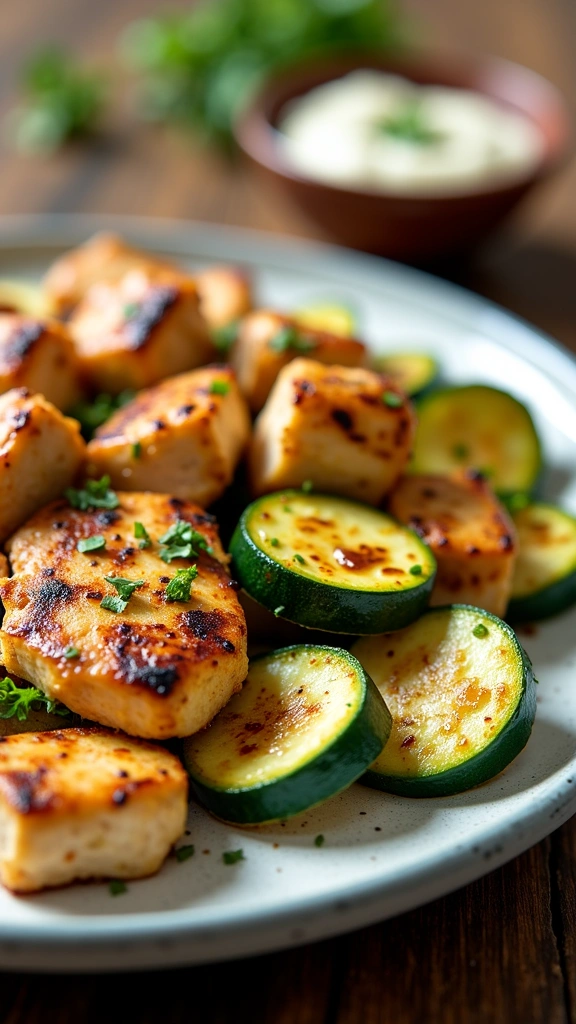 Frango Grelhado com Legumes