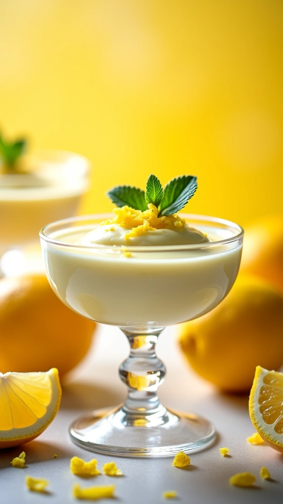 Mousse de Limão Refrescante