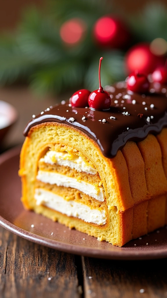 Pavetone Cremoso de Natal