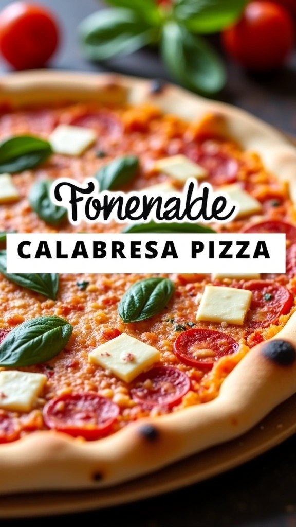 Pizza de Calabresa Caseira